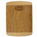 Natural Bamboo Cutting Board (16"x12"x11/16")